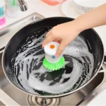 Dishwashing Brush with Soap Dispenser