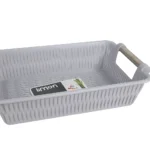 Grey Storage Basket with Handles