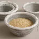 Set of 3 Plastic Strainer Baskets