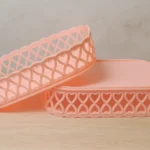 Heart Design Basket (Pink)