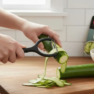 Stainless Steel Vegetable Peeler & Slicer Durable Kitchen Tool