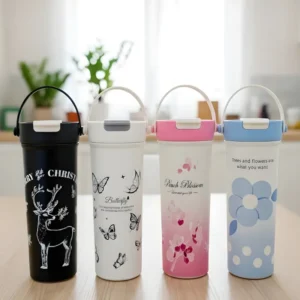 Stainless Steel Vacuum Coffee Mug Hot/Cold Insulated Tumbler 600 Ml