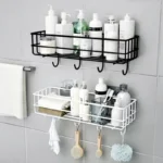 Iron Bathroom Hanging Shelf Wall Mounted