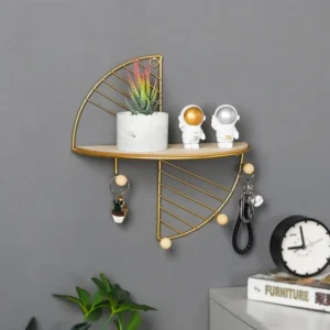 Creative Wall Storage Shelf With Hook