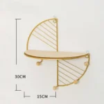 Creative Wall Storage Shelf With Hook