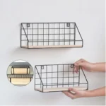 Iron Wall Hanging Storage Shelf