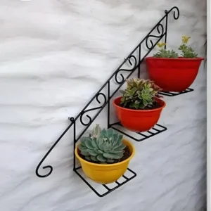 Staircase Floral Display Wall Basket