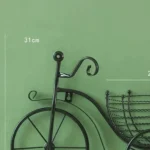 Bicycle Wall Basket Stand