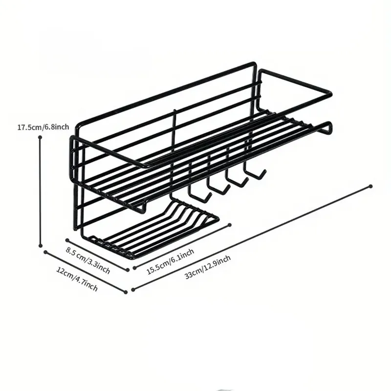 Bathroom Storage Shelf With Soap Dish - Image 5