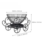 2 Tier Decorative Fruit Basket