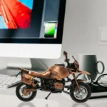 Bike Decorative Piece Metal