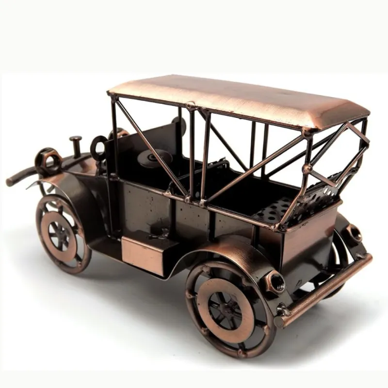 Vintage Jeep Decorative Piece Metal - Image 4