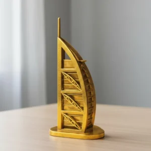 Burj Al Arab Miniature Decorative Piece Showpiece Metal