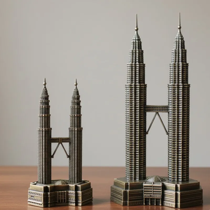 Petronas Twin Towers Decorative Showpiece