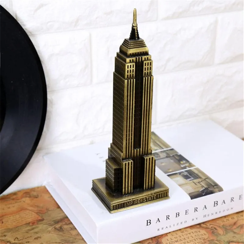 Empire State Building Decorative Showpiece Metal Architecture Ornament