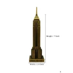 Empire State Building Decorative Showpiece Metal Architecture Ornament