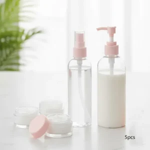 5Pcs Travel Refillable Containers