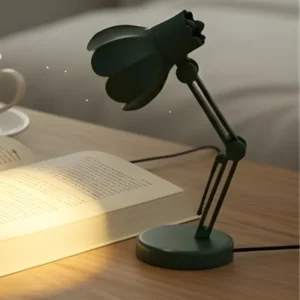 Mini LED Book Light Foldable Desk Lamp with Clip