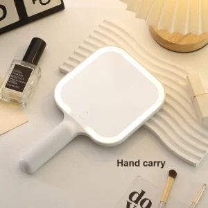 Led Lightening Hand Mirror