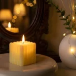 LED Cube Candle – Flameless Decorative Light