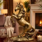 Royal Majesty Horse Sculpture Luxury Decorative Showpiece