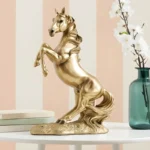 Royal Majesty Horse Sculpture Luxury Decorative Showpiece