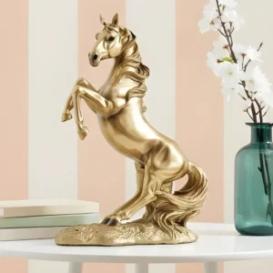 Royal Majesty Horse Sculpture Luxury Decorative Showpiece