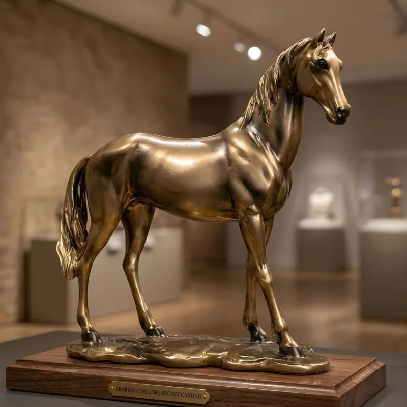Royal Grace Horse Decorative Showpiece - Image 2