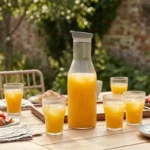 Choice Water Set Bottle With 6 Glasses Elegant Serving Set