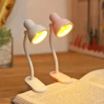 Mini Desktop Clip Lamp Adjustable LED Light