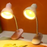 Mini Desktop Clip Lamp Adjustable LED Light