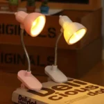 Mini Desktop Clip Lamp Adjustable LED Light