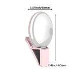 Mini Portable Fill Light 9 LED Warm & White Light