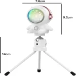 LED Astronaut Sunset Light USB RGB Projector Lamp