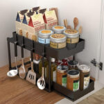 2 Layer Storage Basket Space Saving Organizer