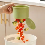 2 in 1 Sink Drain Basket Faucet Hanging Filter Bag