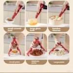 3 in 1 Hot Plate Gripper Multi Angle Anti Scald Bowl Holder