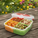 4 Compartment Kitchen Spice Box Square