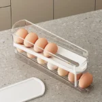 Automatic Rolling Egg Storage Box for Refrigerator