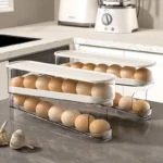 Automatic Rolling Egg Storage Box for Refrigerator