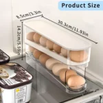 Automatic Rolling Egg Storage Box for Refrigerator