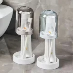 Bathroom Organizer Toothbrush & Cup Holder 3 in 1