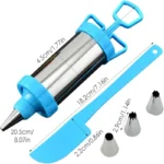 Cake Nozzles Icing Syringe Set Cake Decorating Tool