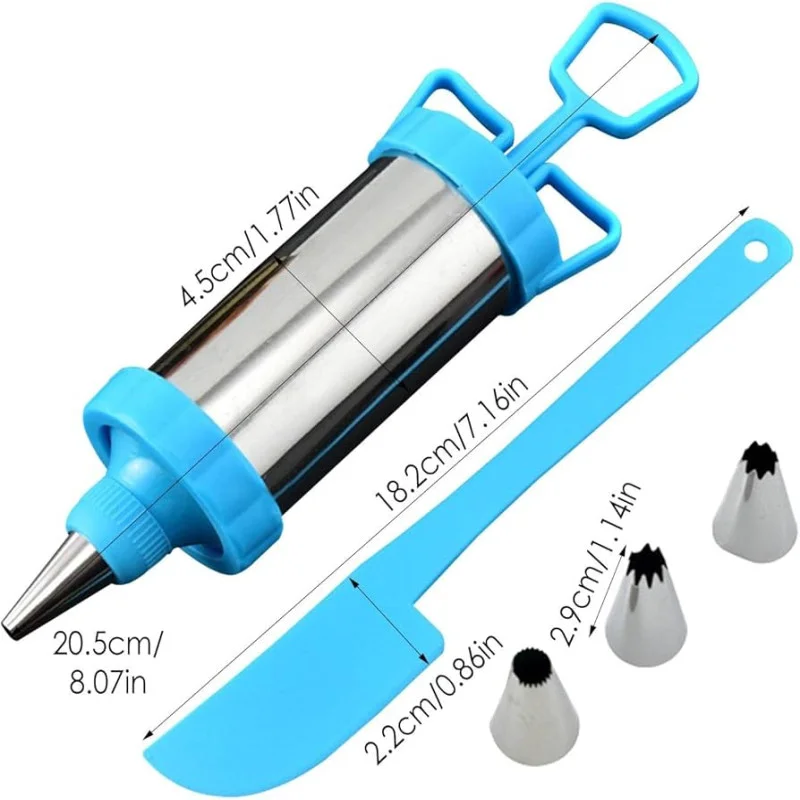Cake Nozzles Icing Syringe Set Cake Decorating Tool - Image 5