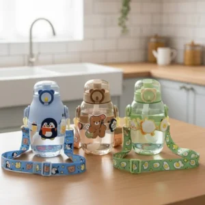 Cartoon Style kids Plastic Water Bottle 480 ML