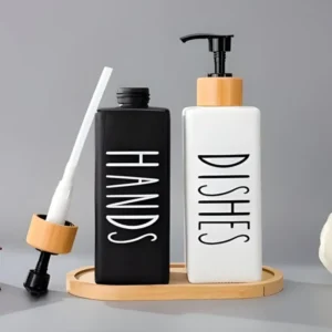 Ceramic Hand & Dish Soap Dispenser