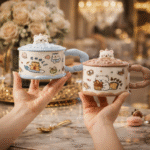Character Ceramic Mug with Lid 350 ML – Cute & Stylish Coffee Mug