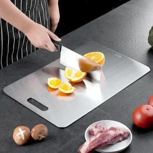 Cutting Board for Kitchen Use Stainless Steel