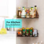 Bathroom Corner Rack Self-Adhesive