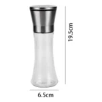 Glass Ceramic Salt Pepper Mill Grinder Salt and Pepper Crusher